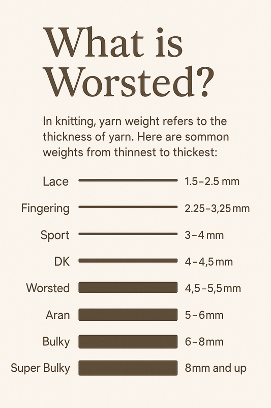 What Is Worsted? Understanding Yarn Weight Categories (With Needle Size Guide)
