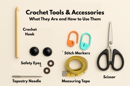 Top 6 Must-Have Crochet Tools for Beginners