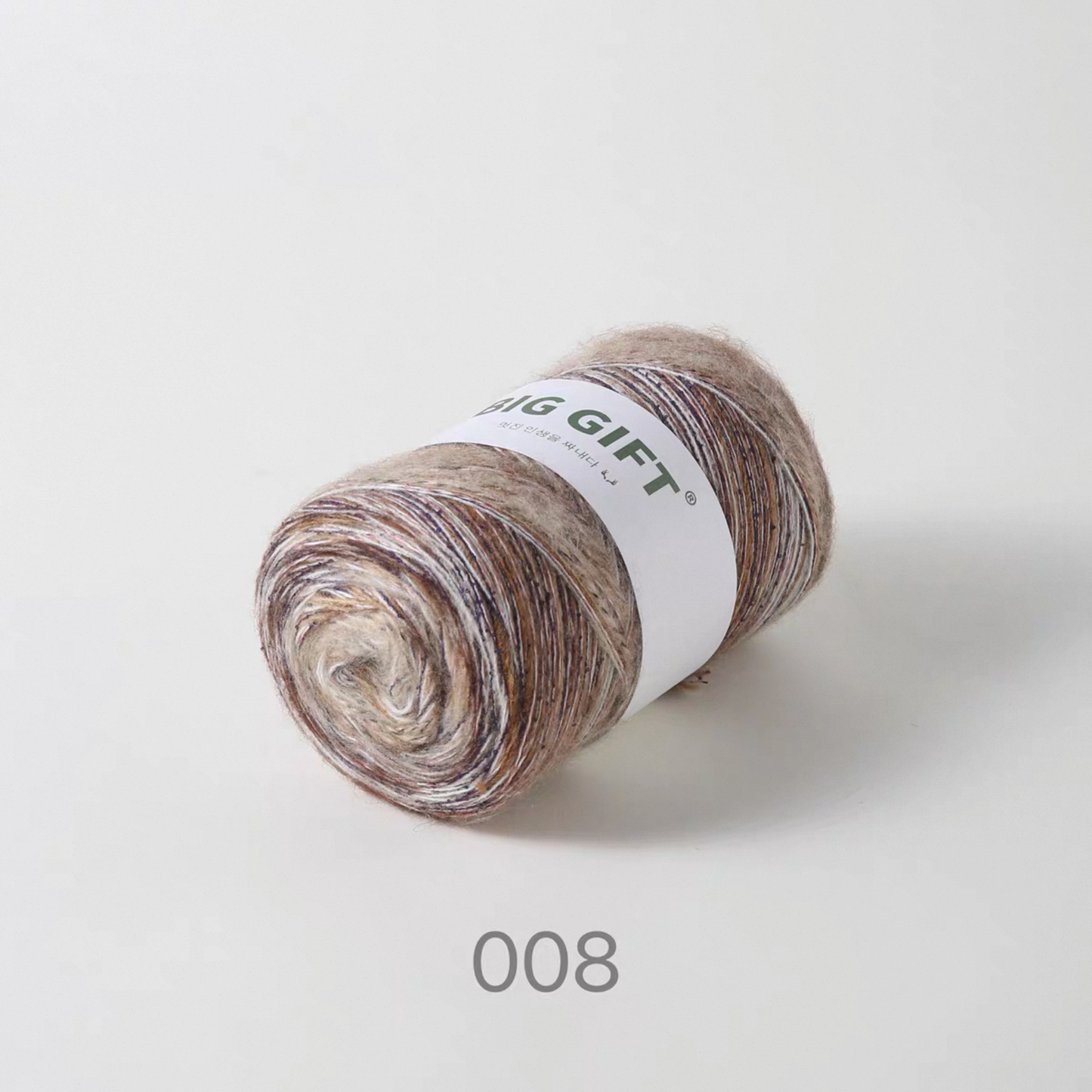 Hand-Dyed Gradient Mohair Wool Yarn – Chunky Multi-Strand for Bags, Hats & Outerwear 300g