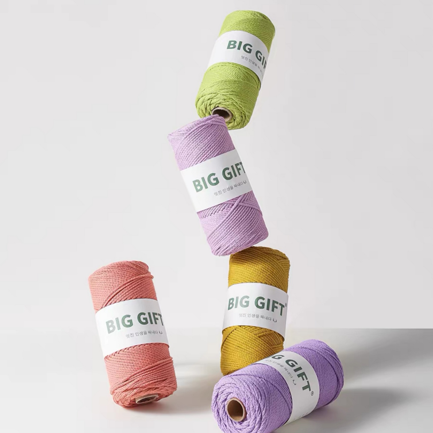 150g Drop Air Cotton Yarn for Crochet – 2mm Thick, Waterproof, Stiff Lightweight Yarn for Handmade Bags