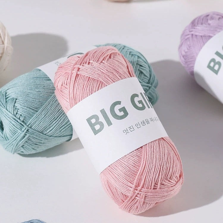 Tencel-Linen Lace Yarn 50g– Lightweight Summer Yarn for Crochet & Knitting (1.0mm / 70% Tencel, 30% Linen)