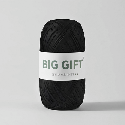 Washable Raffia-Style Cotton Yarn – Eco-Friendly & Lightweight for Summer Hats & Bags 100g | yarn for summer