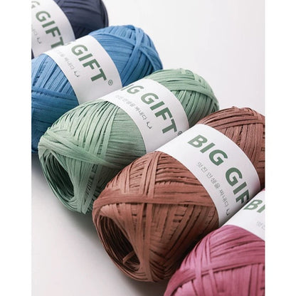 Washable Raffia-Style Cotton Yarn – Eco-Friendly & Lightweight for Summer Hats & Bags 100g | yarn for summer