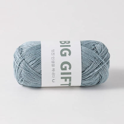 Tencel-Linen Lace Yarn 50g– Lightweight Summer Yarn for Crochet & Knitting (1.0mm / 70% Tencel, 30% Linen)