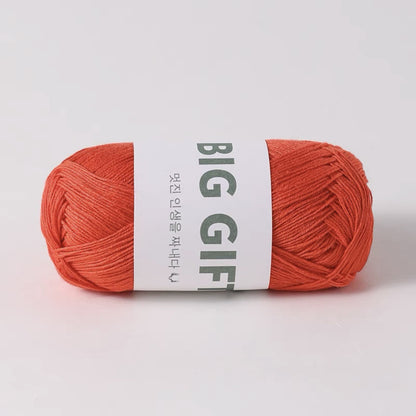Tencel-Linen Lace Yarn 50g– Lightweight Summer Yarn for Crochet & Knitting (1.0mm / 70% Tencel, 30% Linen)