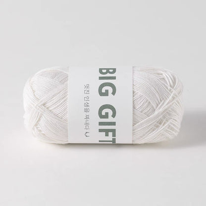 Tencel-Linen Lace Yarn 50g– Lightweight Summer Yarn for Crochet & Knitting (1.0mm / 70% Tencel, 30% Linen)
