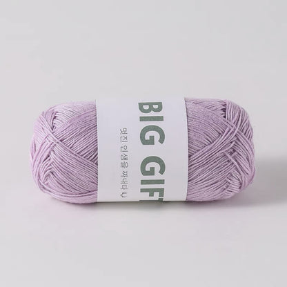 Tencel-Linen Lace Yarn 50g– Lightweight Summer Yarn for Crochet & Knitting (1.0mm / 70% Tencel, 30% Linen)