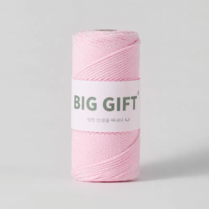 150g Drop Air Cotton Yarn for Crochet – 2mm Thick, Waterproof, Stiff Lightweight Yarn for Handmade Bags