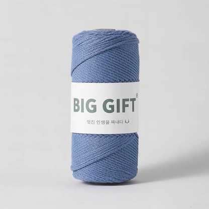 150g Drop Air Cotton Yarn for Crochet – 2mm Thick, Waterproof, Stiff Lightweight Yarn for Handmade Bags