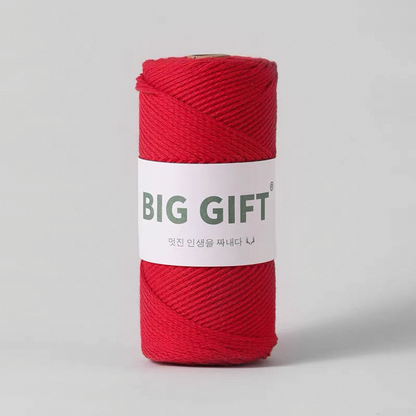 150g Drop Air Cotton Yarn for Crochet – 2mm Thick, Waterproof, Stiff Lightweight Yarn for Handmade Bags