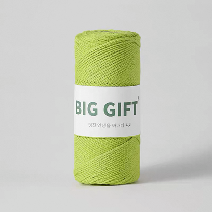 150g Drop Air Cotton Yarn for Crochet – 2mm Thick, Waterproof, Stiff Lightweight Yarn for Handmade Bags