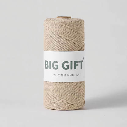 150g Drop Air Cotton Yarn for Crochet – 2mm Thick, Waterproof, Stiff Lightweight Yarn for Handmade Bags