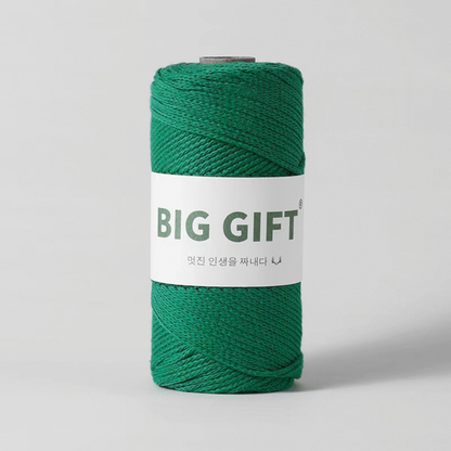 150g Drop Air Cotton Yarn for Crochet – 2mm Thick, Waterproof, Stiff Lightweight Yarn for Handmade Bags
