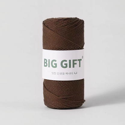 150g Drop Air Cotton Yarn for Crochet – 2mm Thick, Waterproof, Stiff Lightweight Yarn for Handmade Bags