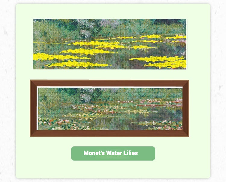 300 Piece Glow in the Dark Jigsaw Puzzle with Wooden Frame – Family Puzzle Game for Adults & Kids – 12.8 × 40 cm