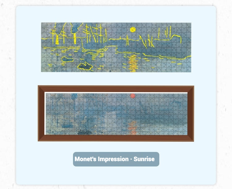 300 Piece Glow in the Dark Jigsaw Puzzle with Wooden Frame – Family Puzzle Game for Adults & Kids – 12.8 × 40 cm